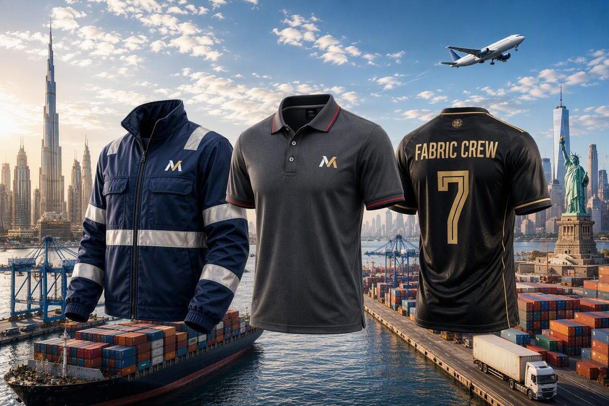 Bulk custom apparel and t-shirts manufactured in Tirupur, India